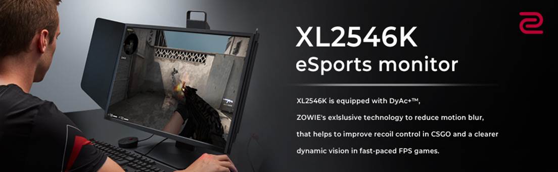 BenQ ZOWIE XL2546K 24.5 inch 240Hz Esports Gaming Monitor