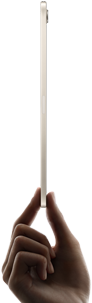 جهاز&nbsp;iPad mini محمول باليد، الجهة الجانبية، تصميم نحيف وخفيف