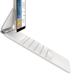 iPad Air موصول بلوحة مفاتيح ماجيك