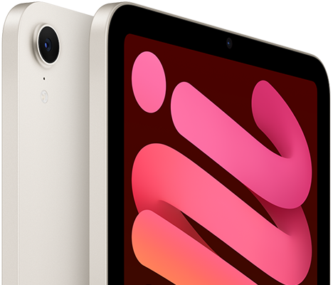 الجهة الأمامية والجهة الخلفية لجهاز iPad&nbsp;mini‏